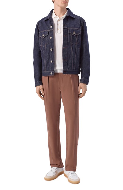 Хлопковые брюки Circolo 1901 CN5184 Коричневый  CN5184 Фото 2