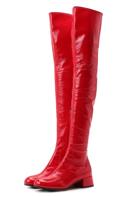 Женские ботфорты PRADA, арт. 1W330M-3LBK-F0011-B035