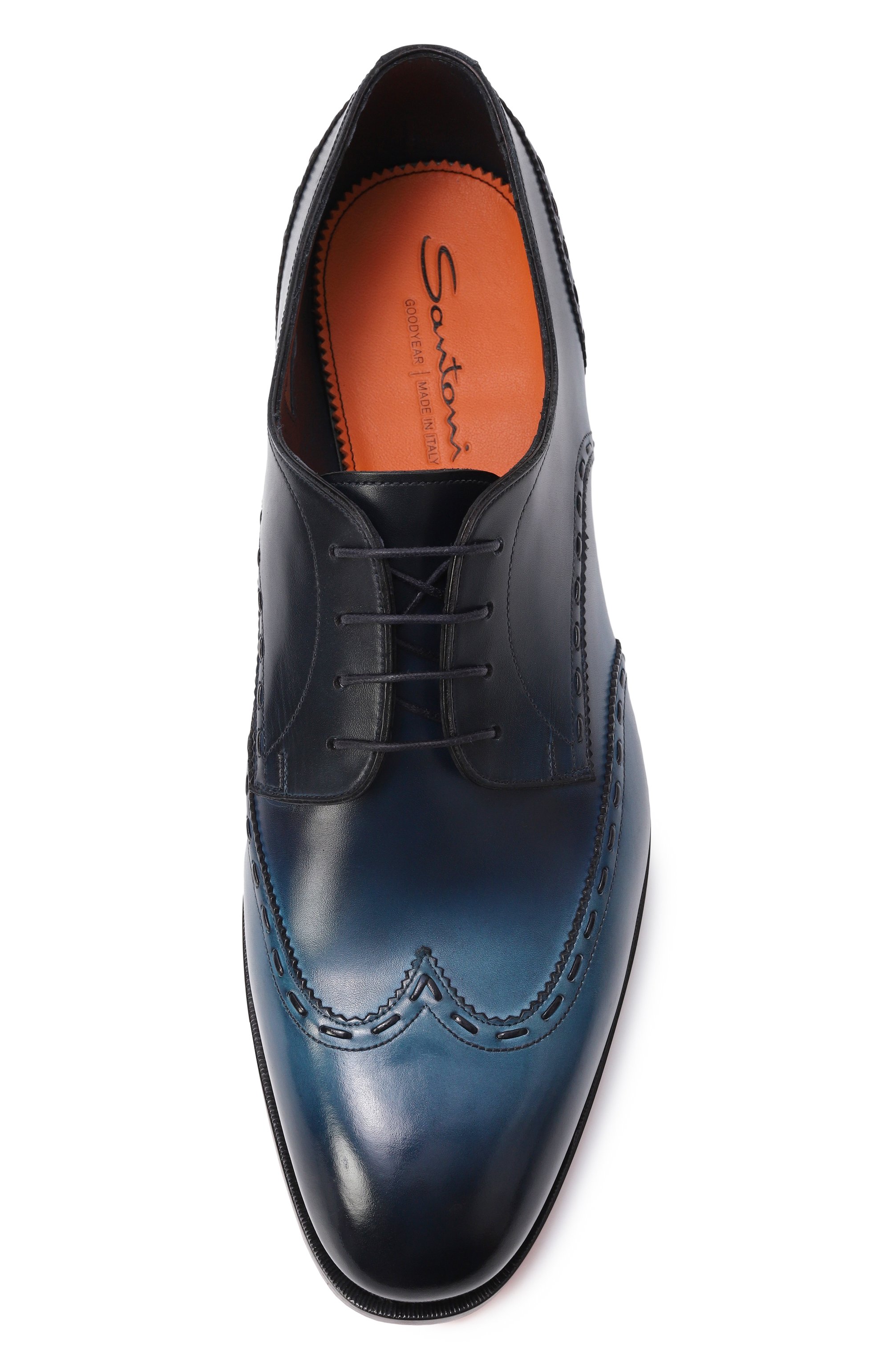 Кожаные дерби adrian SANTONI, арт. MCAG19038MC3HWVE, фото 6