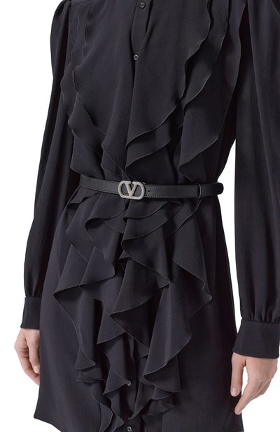 Кожаный ремень VALENTINO, арт. 8W2T0SM7/DHQ, фото 2