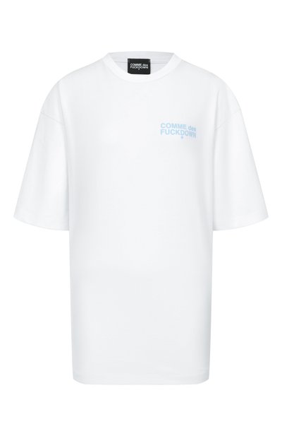 Женская хлопковая футболка COMME DES FUCKDOWN, арт. CFABW01669