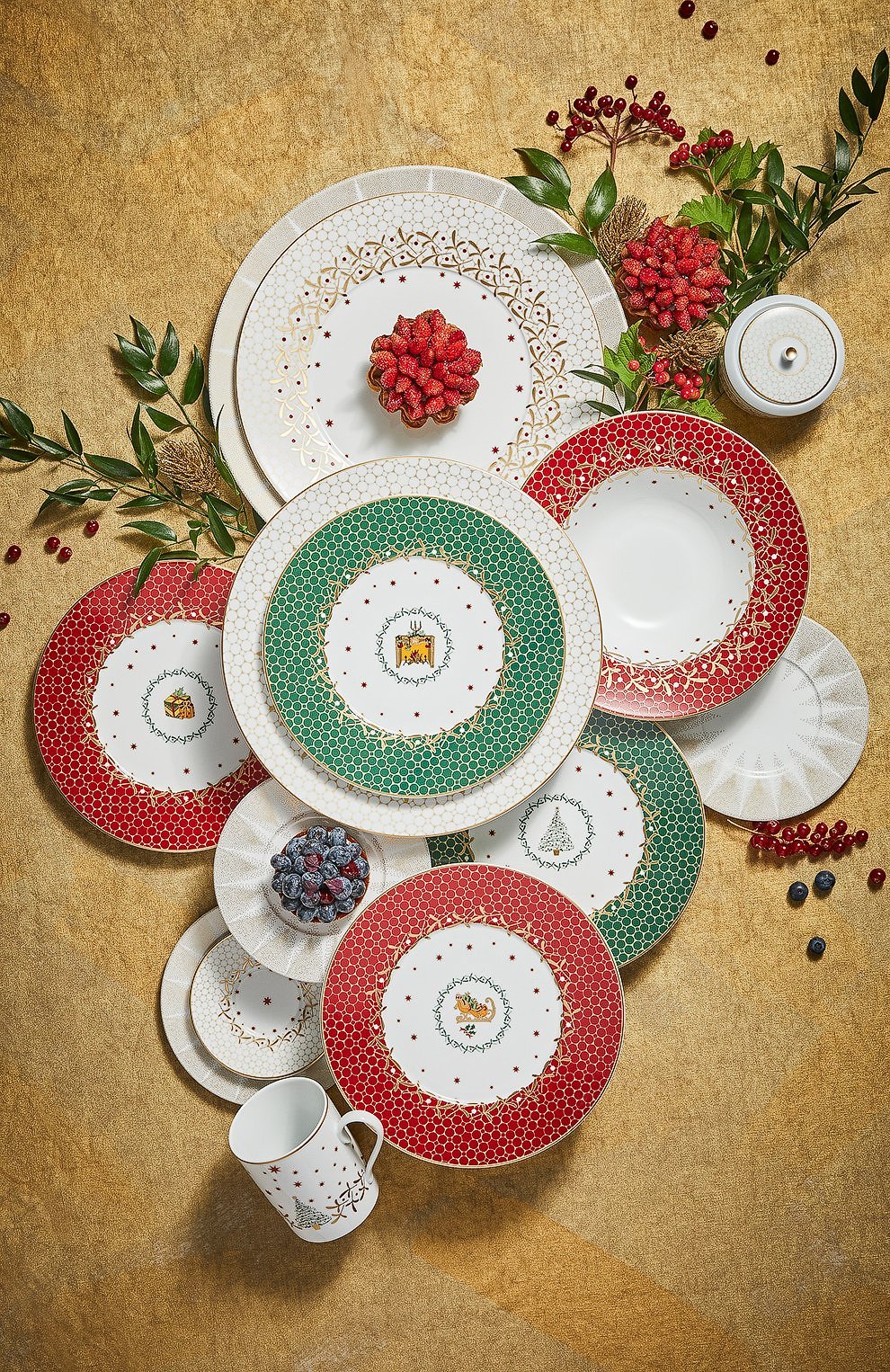 Блюдо для торта noel blanc BERNARDAUD, арт. 1916/95, фото 2