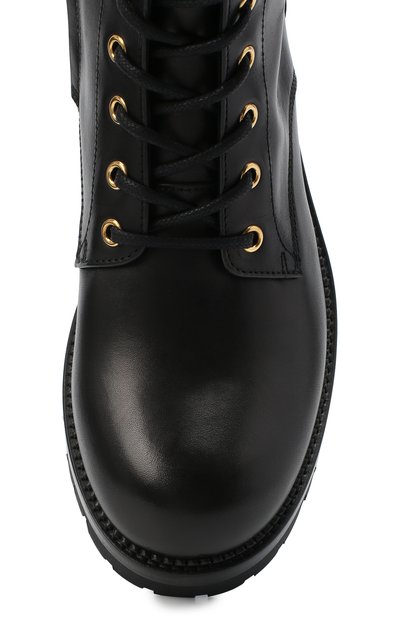 Кожаные ботинки VERSACE, арт. DST419E/DVTA3, фото 5