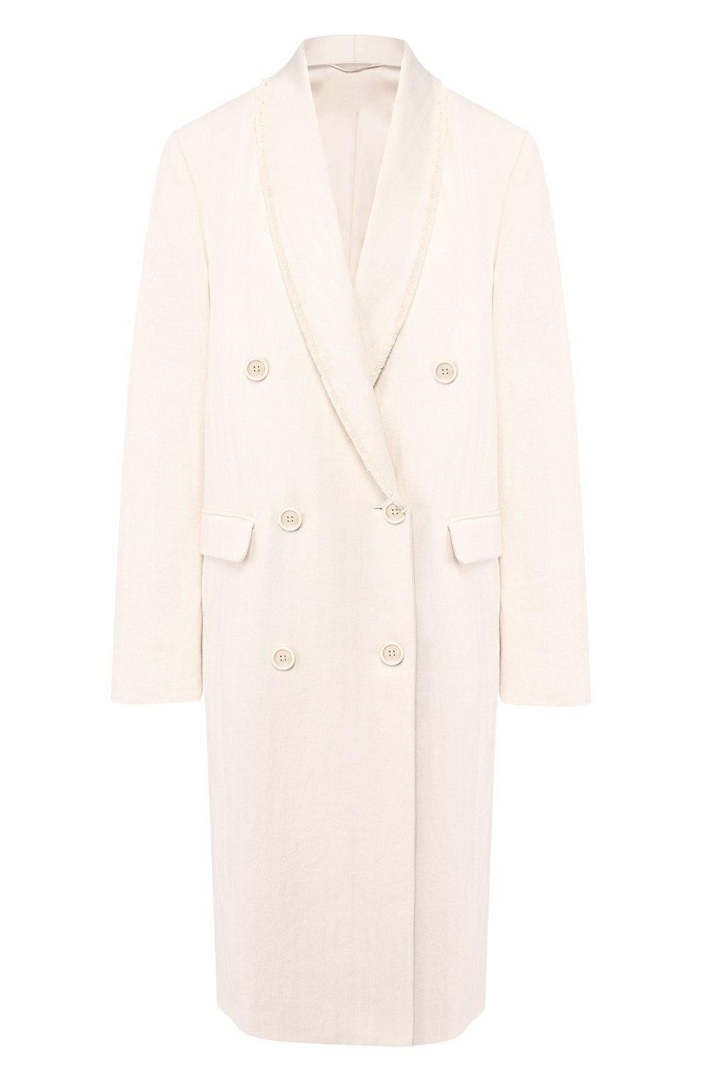 Пальто из смеси хлопка и льна BRUNELLO CUCINELLI, арт. MF5779291, фото 1