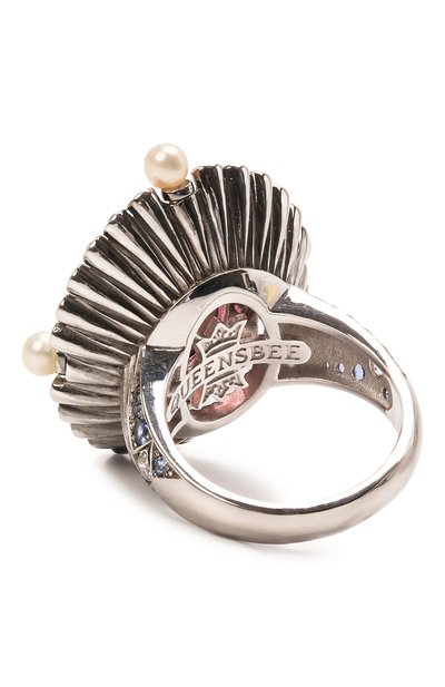 Кольцо royal star QUEENSBEE розового цвета по цене 92400 руб., арт. 101385/16,09, фото 3 Кольцо royal star QUEENSBEE, арт. 101385/16,09, фото 3