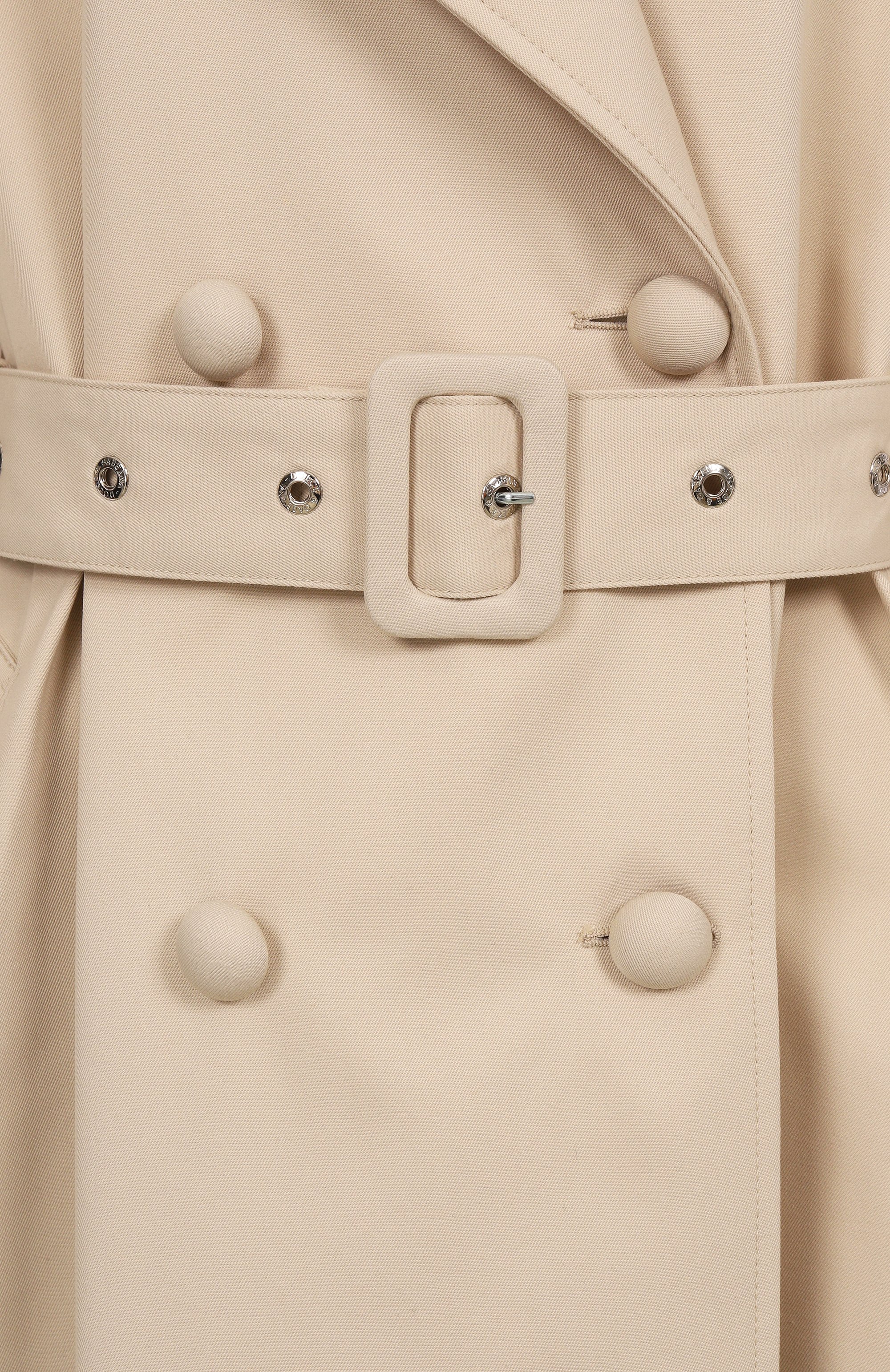 Тренч DOLCE & GABBANA светло-бежевого цвета по цене 348500 руб., арт. F0W3ST/HUMVM, фото 6 Тренч DOLCE & GABBANA, арт. F0W3ST/HUMVM, фото 6