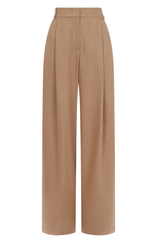 Брюки из шерсти и кашемира Emporio Armani EW002215/TE10537/01002 Бежевый EW002215/TE10537/01002