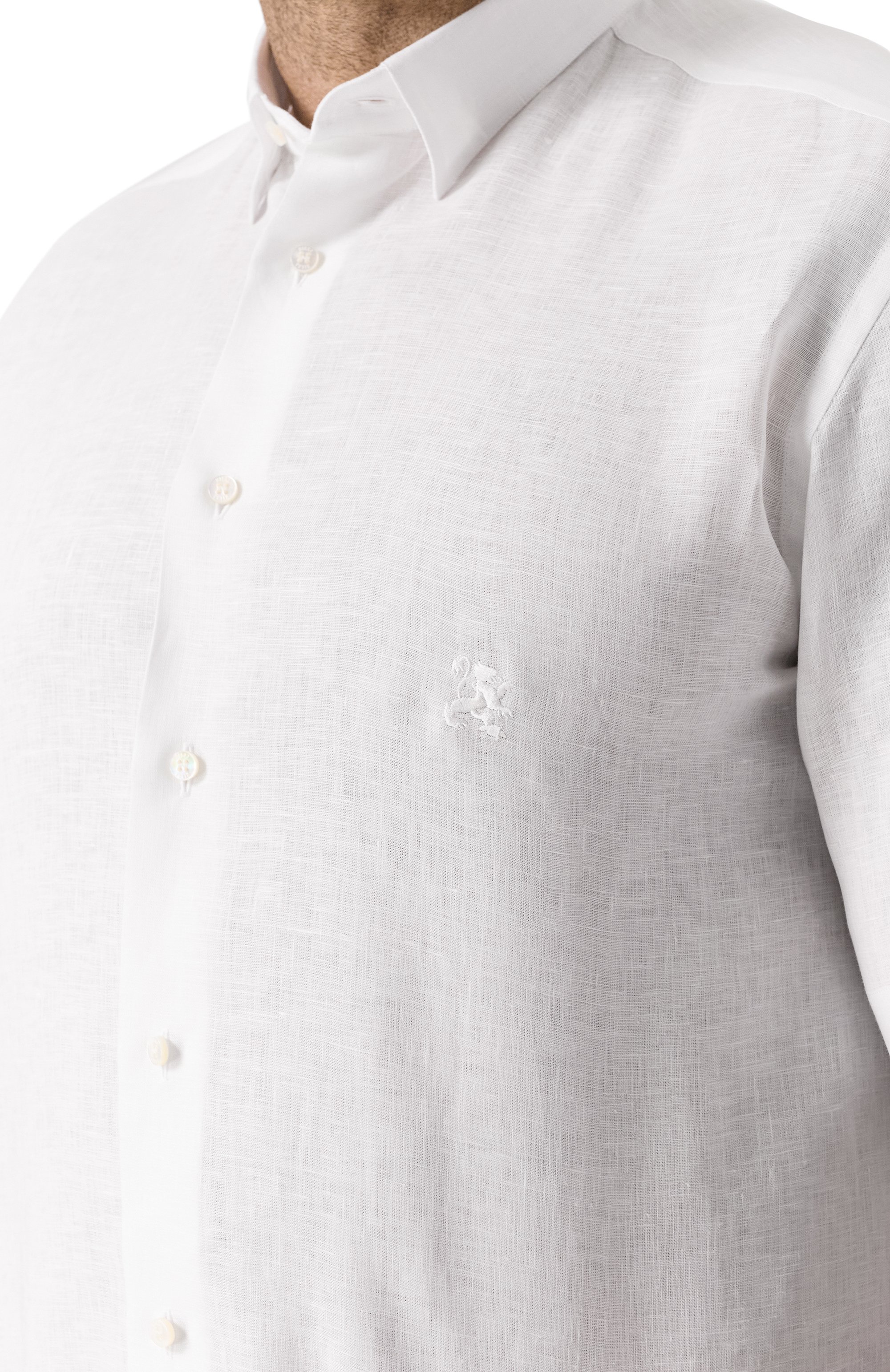 Льняная рубашка ZILLI, арт. LINAR1M080013123U, фото 5