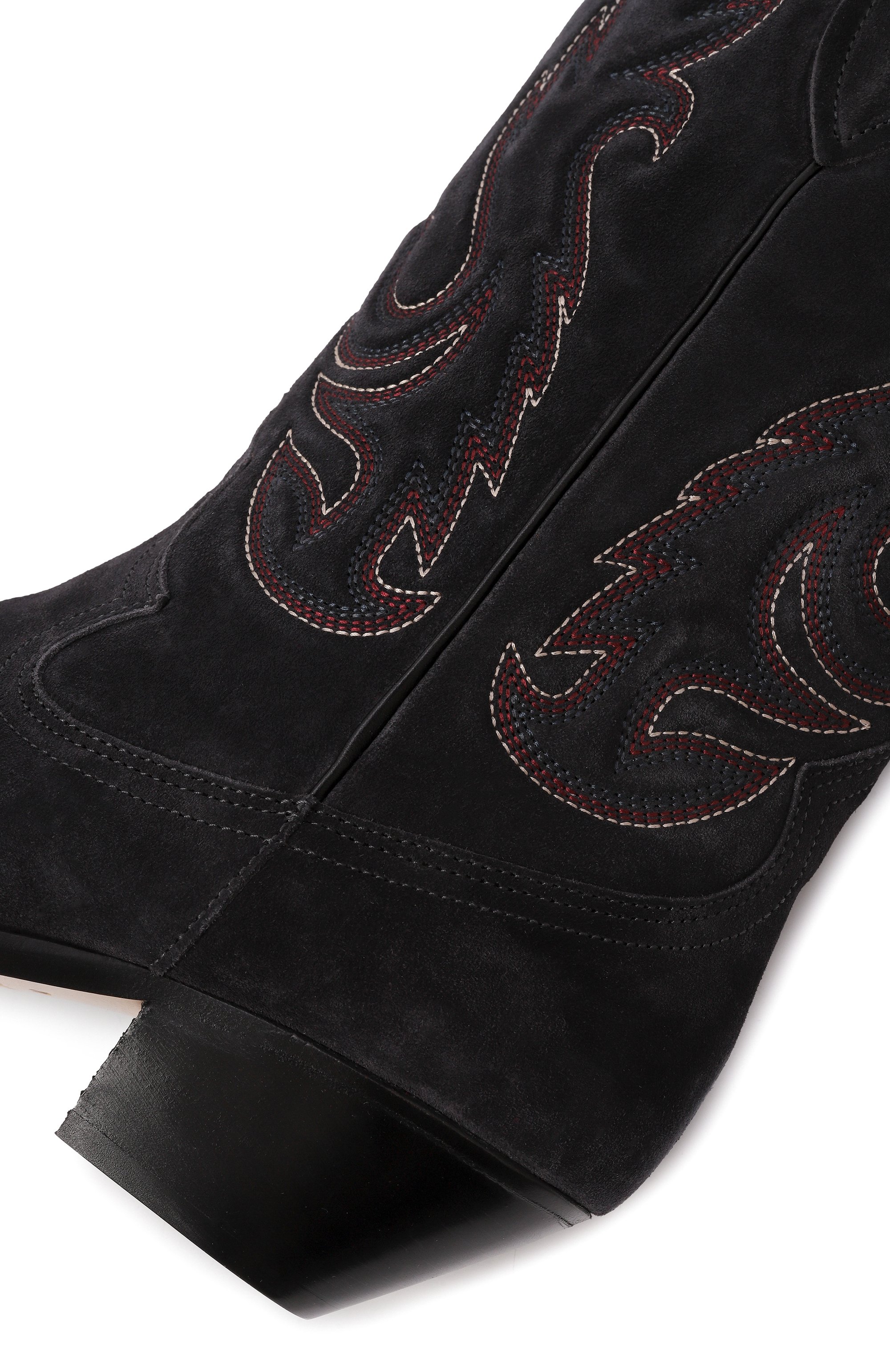 Замшевые казаки duerto ISABEL MARANT черного цвета по цене 99500 руб., арт. 25P/B00003FA-C1A04S, фото 7 Замшевые казаки duerto ISABEL MARANT, арт. 25P/B00003FA-C1A04S, фото 7