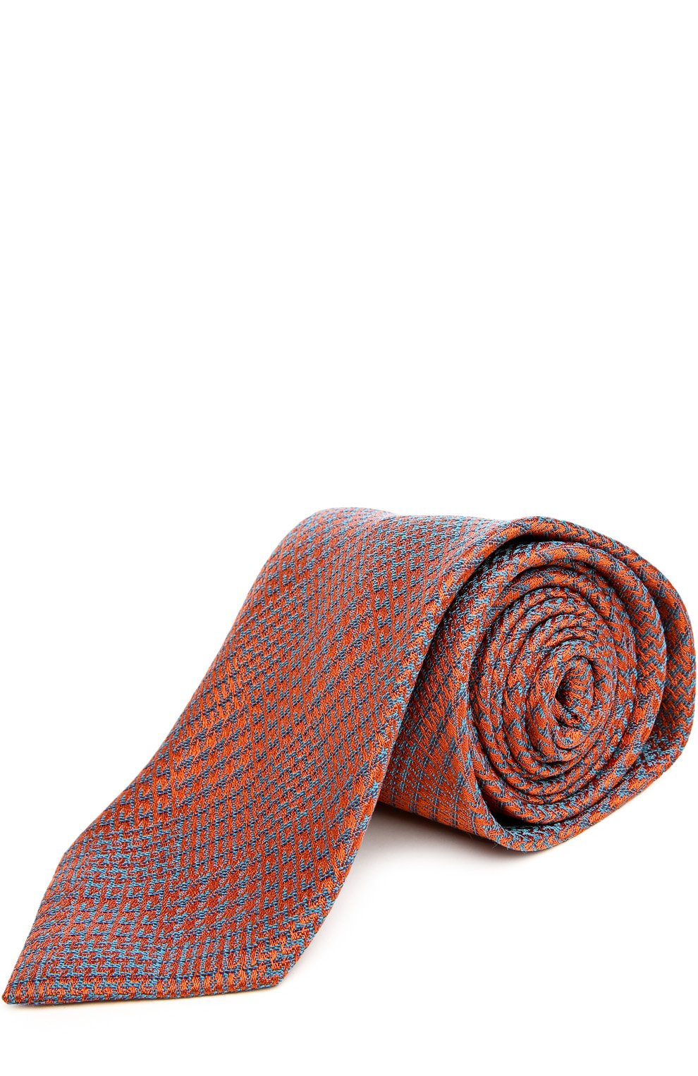 Галстук BRIONI оранжевого цвета по цене 22950 руб., арт. 063I/044BY, фото 1 Галстук BRIONI, арт. 063I/044BY, фото 1