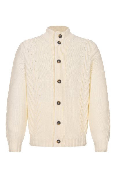 Мужской шерстяной кардиган KITON, арт. UMM0844