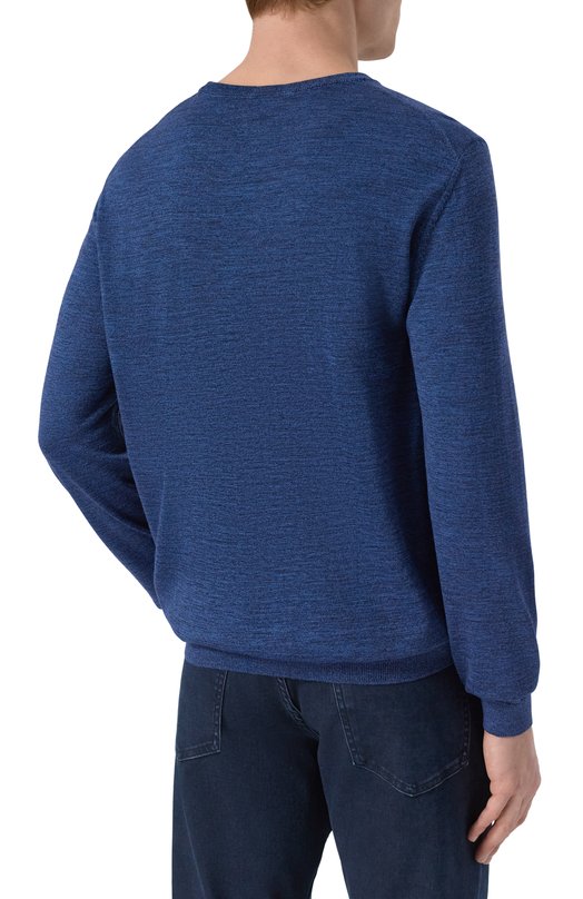 Шерстяной джемпер BOSS 50468239 Синий  50468239 Фото 4