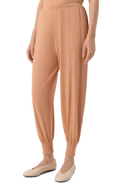 Джоггеры из шелка и хлопка 12 STOREEZ, арт. 136971, фото 3