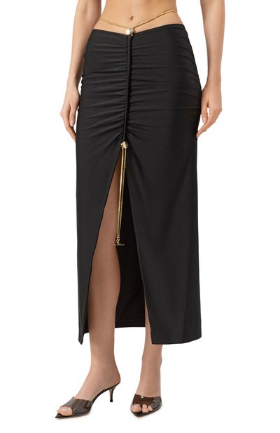 Юбка DANAME черного цвета по цене 39950 руб., арт. 525SS5603W, фото 3 Юбка DANAME, арт. 525SS5603W, фото 3