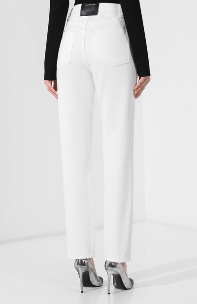 Джинсы ALEXANDER WANG белого цвета по цене 43400 руб., арт. 4DC2194539, фото 4 Джинсы ALEXANDER WANG, арт. 4DC2194539, фото 4