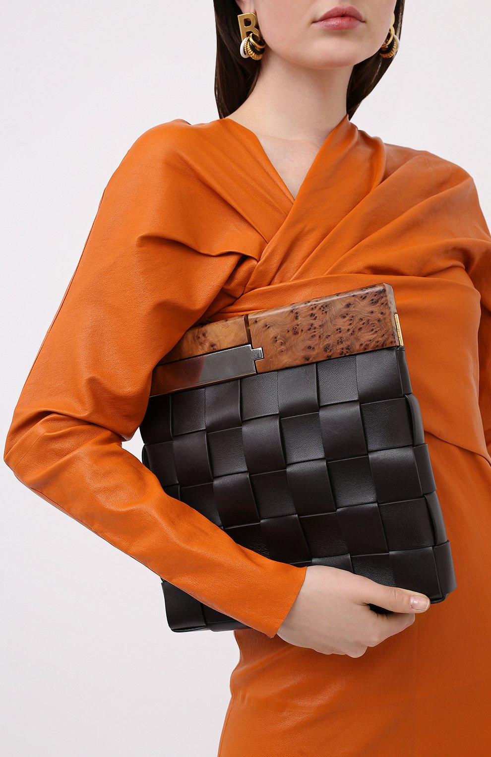 Клатч bv snap BOTTEGA VENETA, арт. 618131/VCQC3, фото 2