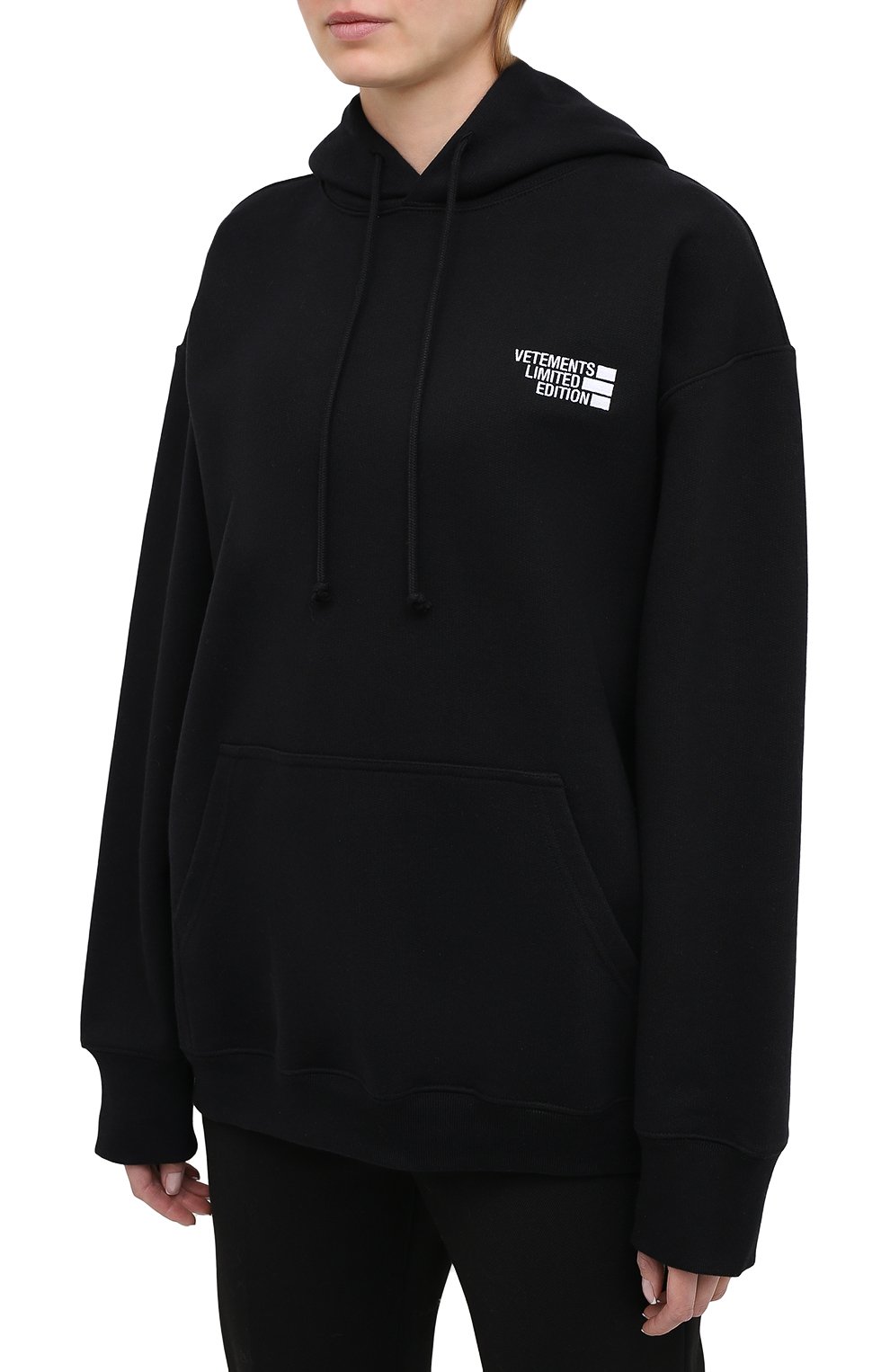 Хлопковое худи VETEMENTS, арт. UE51TR730B 1604/W, фото 3