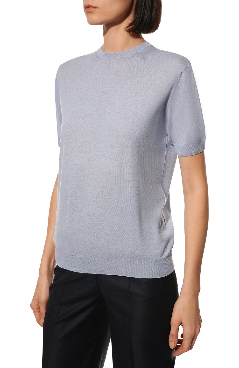 Шерстяной пуловер PRADA, арт. P24V22-J2N-F0012-162, фото 3