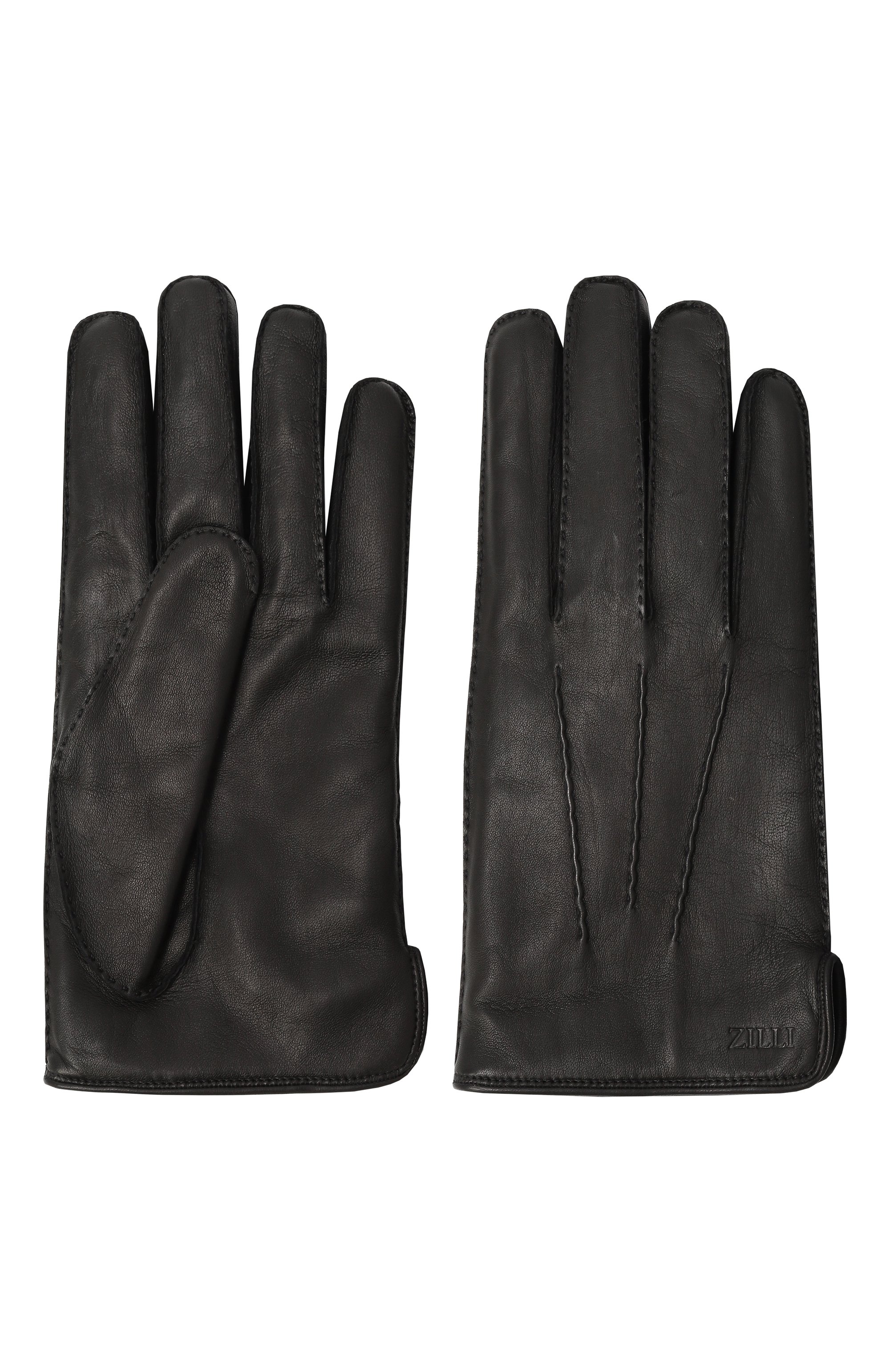 Кожаные перчатки ZILLI, арт. GL007AM1980VZL000, фото 2