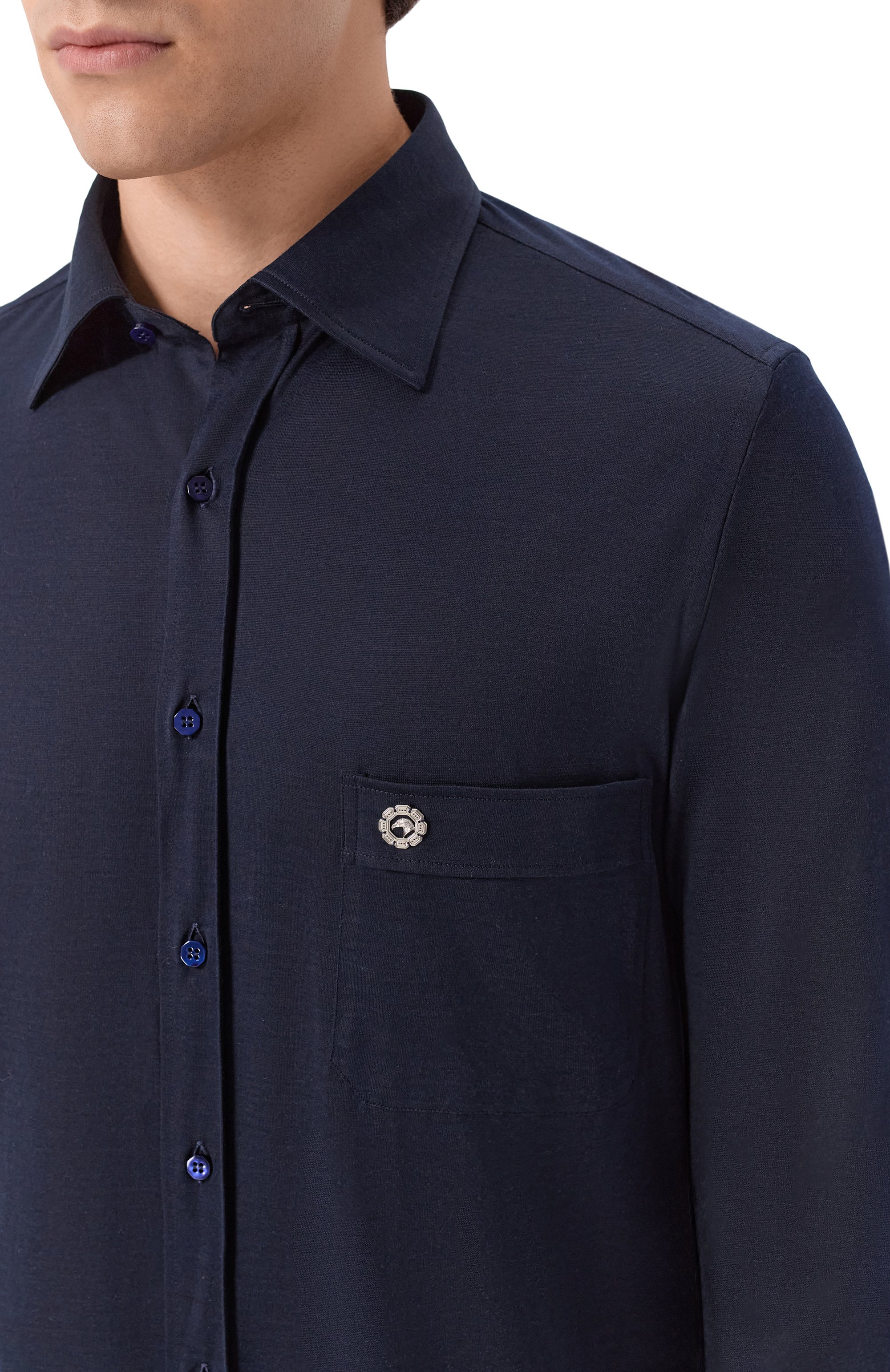 Рубашка из шелка и хлопка STEFANO RICCI, арт. CJ007302/TE3100, фото 5