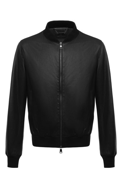 Мужской кожаный бомбер ANDREA CAMPAGNA, арт. 24PU554-L24NTJER6X