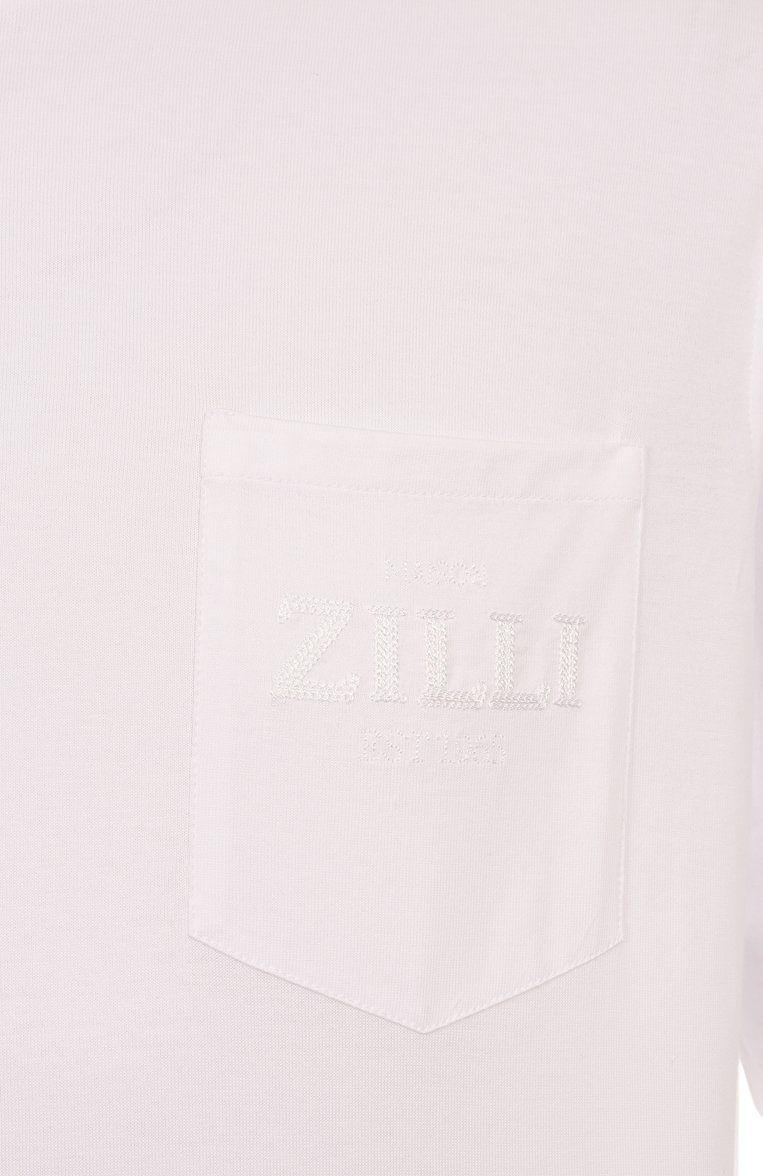 Хлопковая футболка ZILLI, арт. TSR02IM0100VLEST0, фото 1