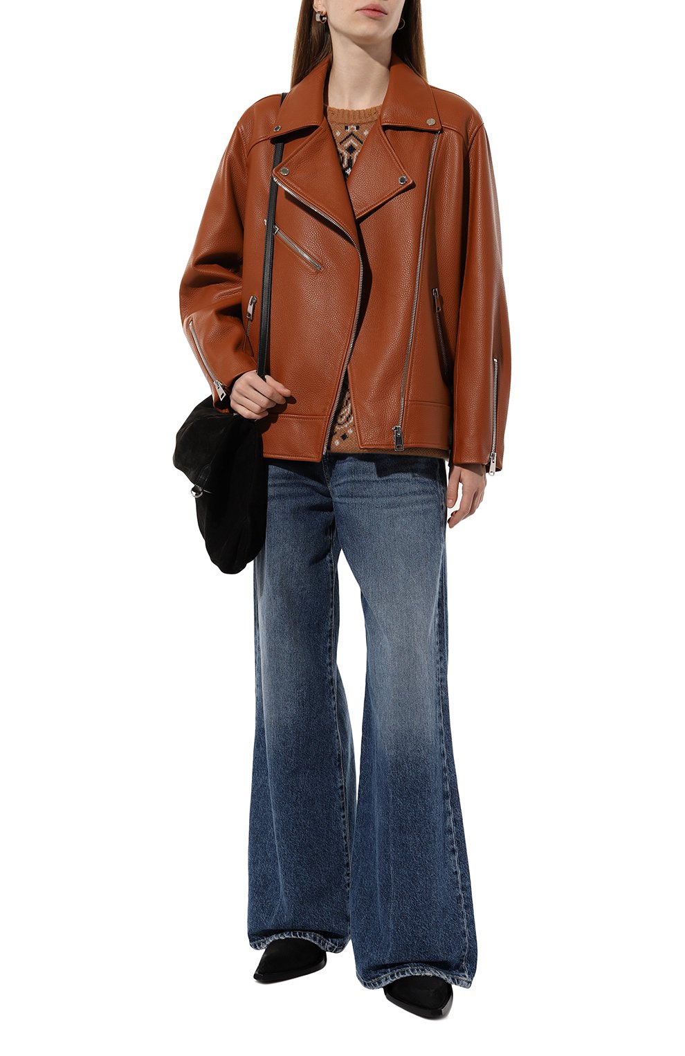 Кожаная куртка MASLOV, арт. SMW99, фото 2