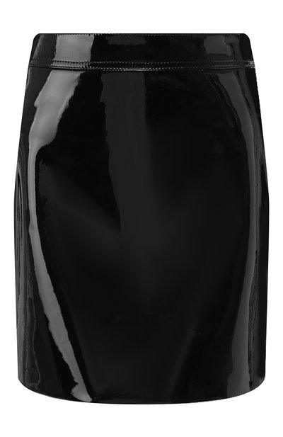 Женская кожаная юбка SAINT LAURENT, арт. 590922/YC2TG