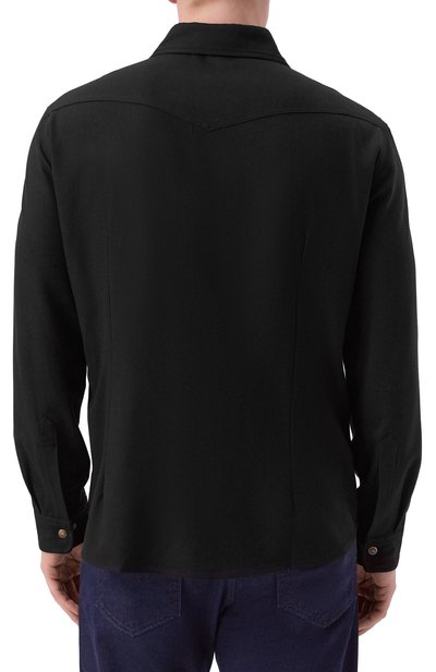 Шерстяная рубашка MARCO PESCAROLO, арт. RIB0T/5217, фото 4