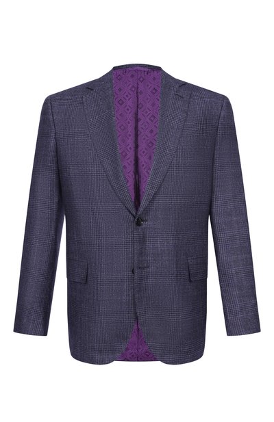 Мужской пиджак из шерсти и шелка STEFANO RICCI, арт. M1RFSR2000/LP73HA_001