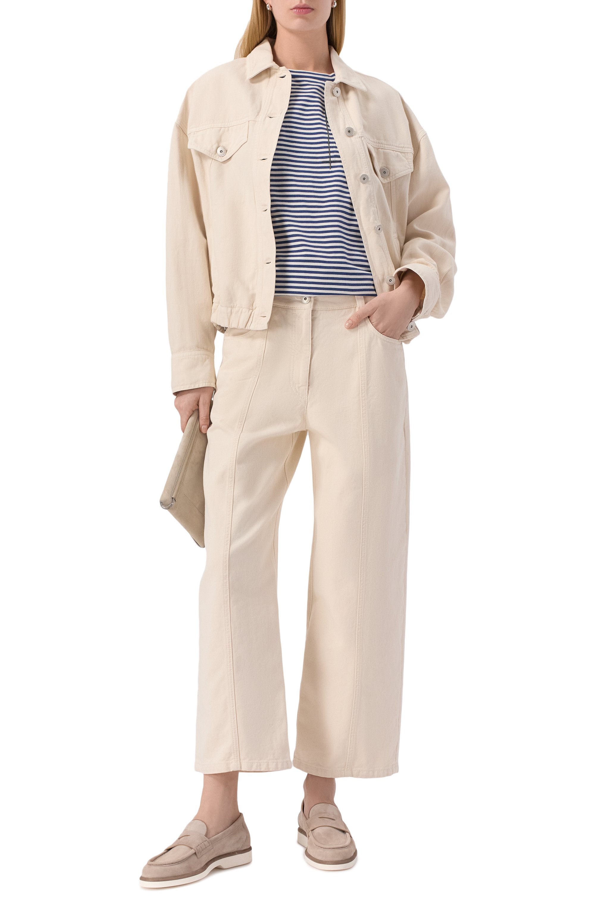 Джинсовая куртка BRUNELLO CUCINELLI, арт. ML996FX716, фото 2