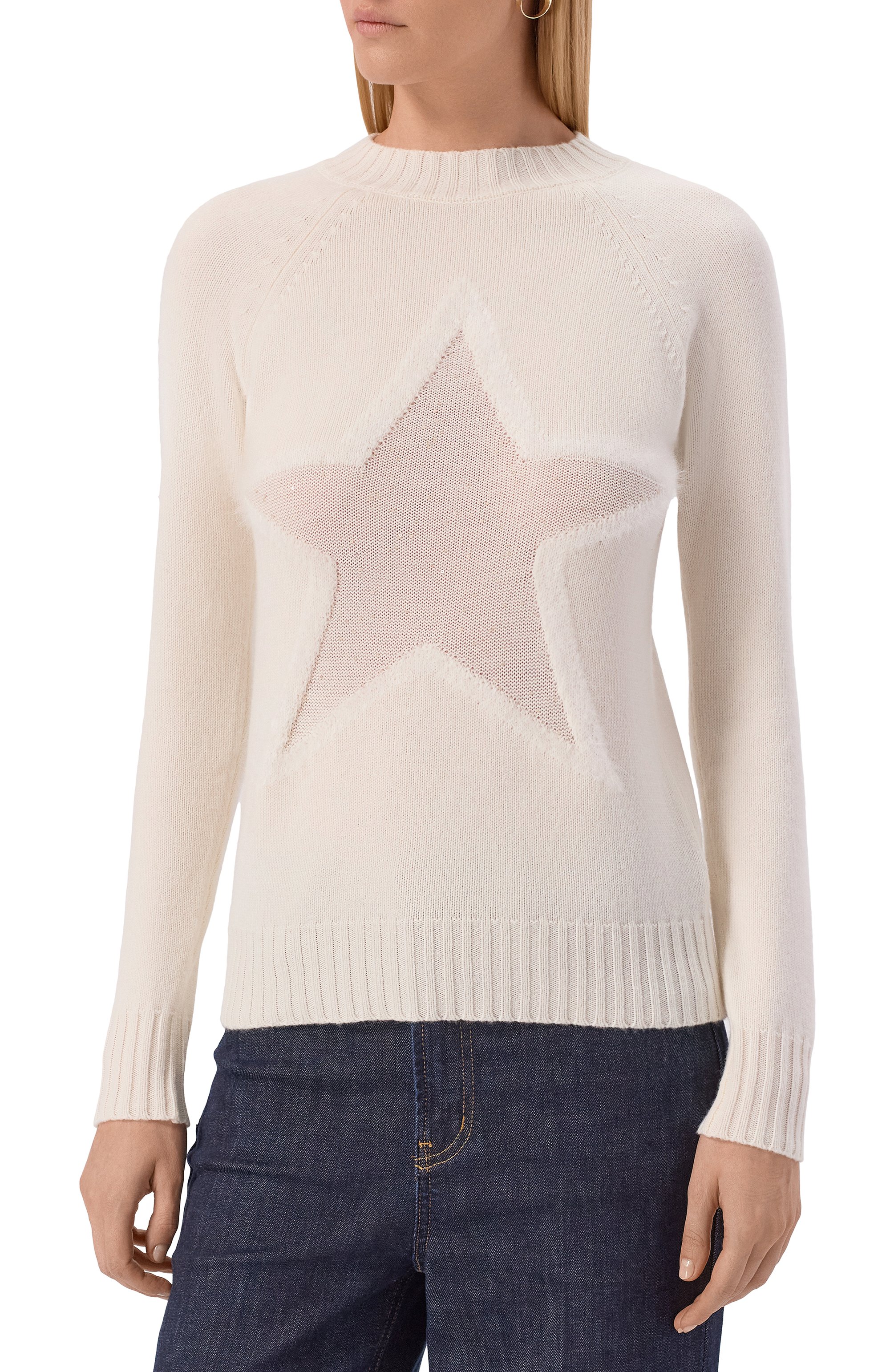 Пуловер из шерсти и кашемира LORENA ANTONIAZZI, арт. GM09A/2472, фото 3