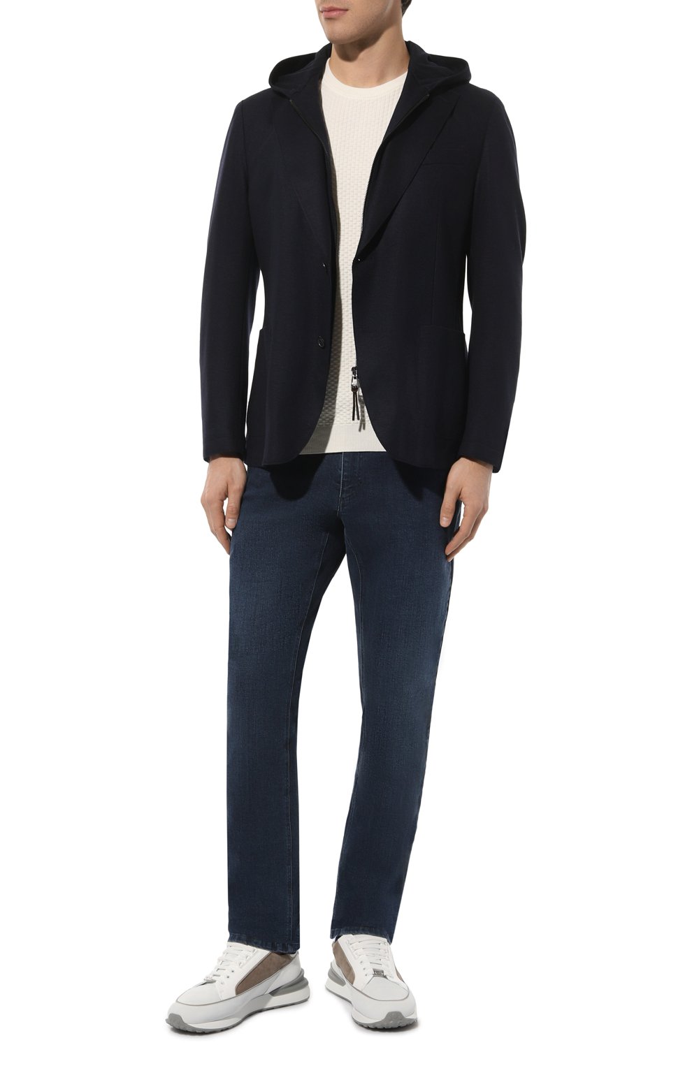 Джинсы ZILLI синего цвета по цене 167500 руб., арт. J5T004M0440VMLR00_JLA000M1010VMLR00, фото 2 Джинсы ZILLI, арт. J5T004M0440VMLR00_JLA000M1010VMLR00, фото 2