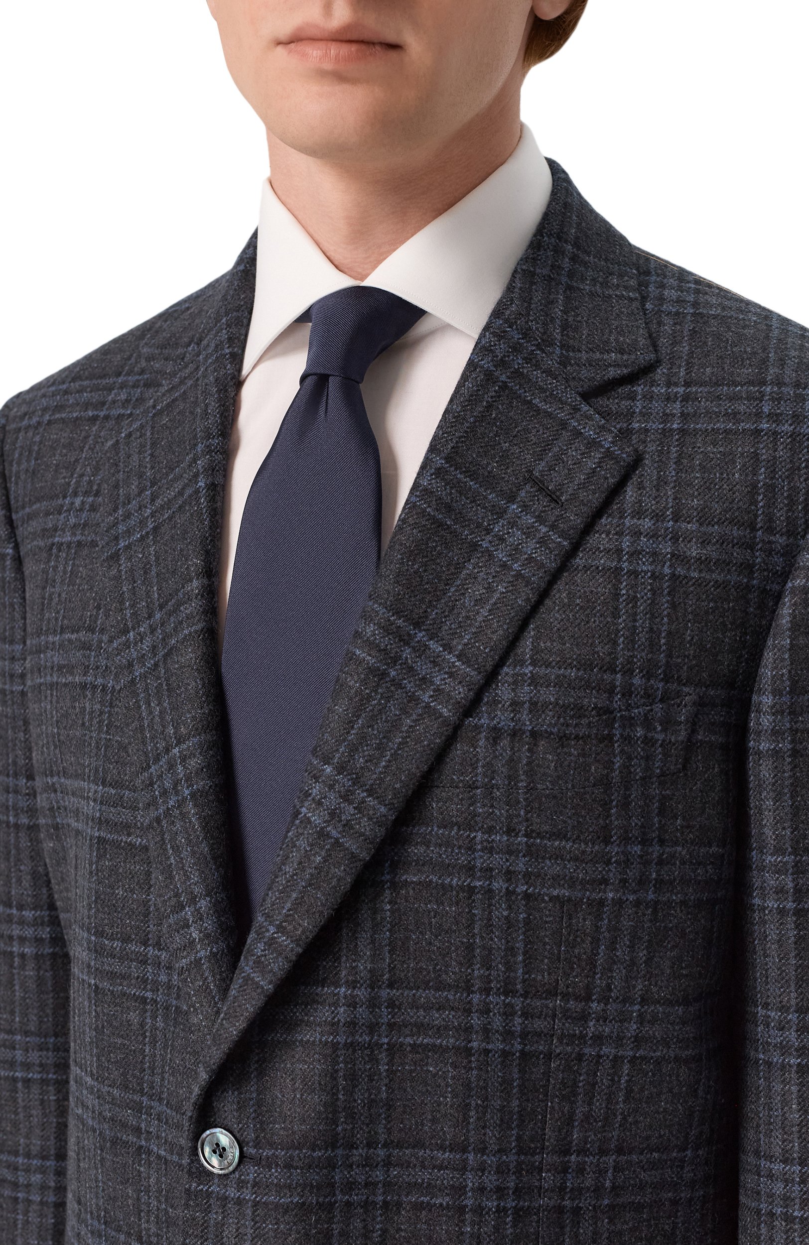 Шелковый галстук CORNELIANI, арт. 28U302/2A20300, фото 2