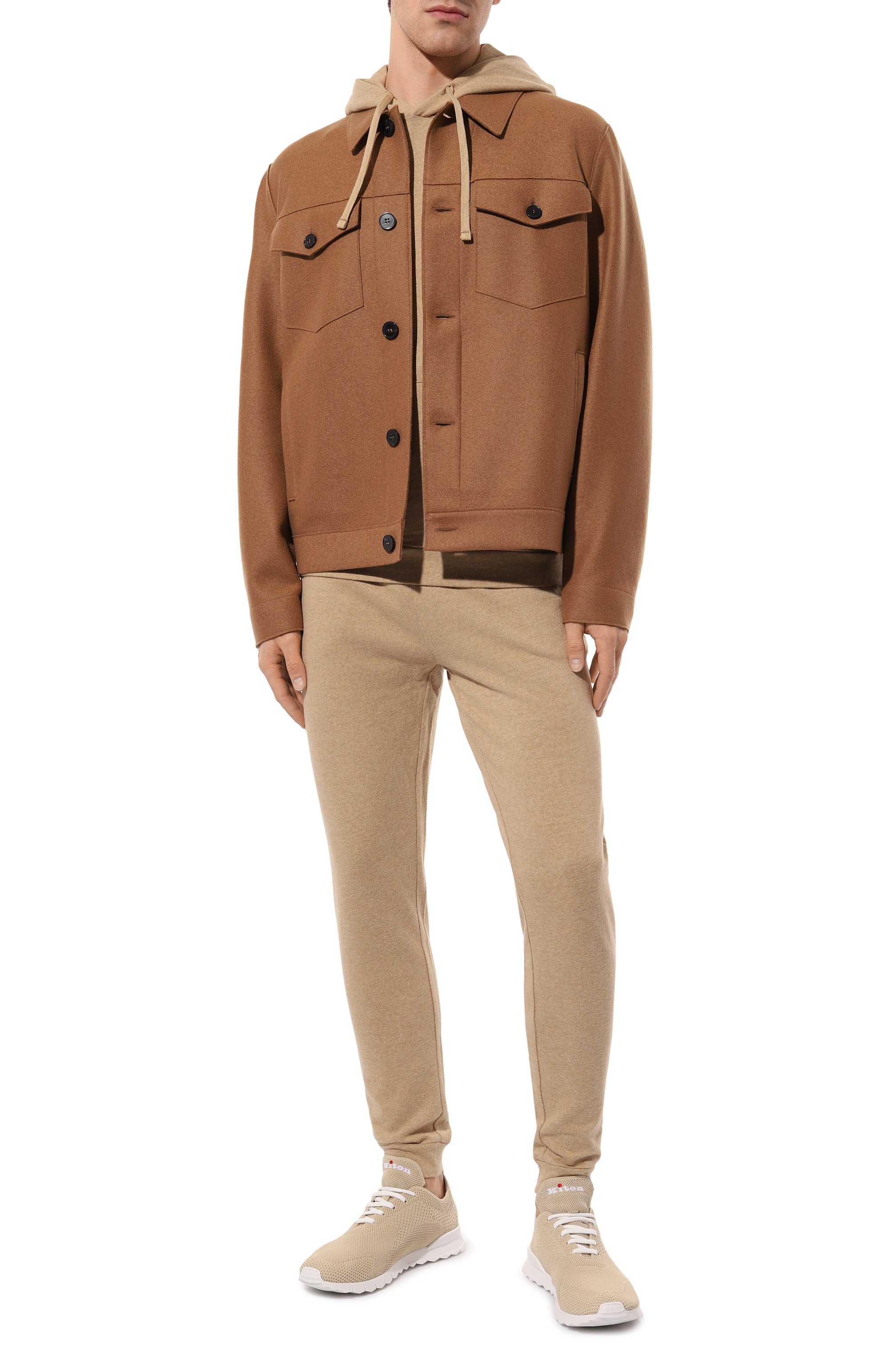 Текстильные кроссовки KITON, арт. USSFITSN00809, фото 2