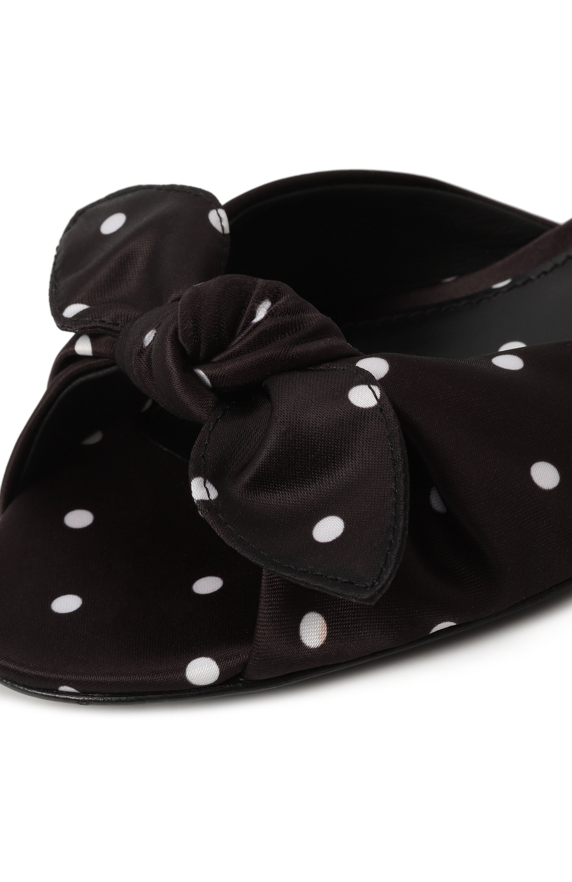 Текстильные шлепанцы bianca DOLCE & GABBANA, арт. CQ0620/AV885, фото 7