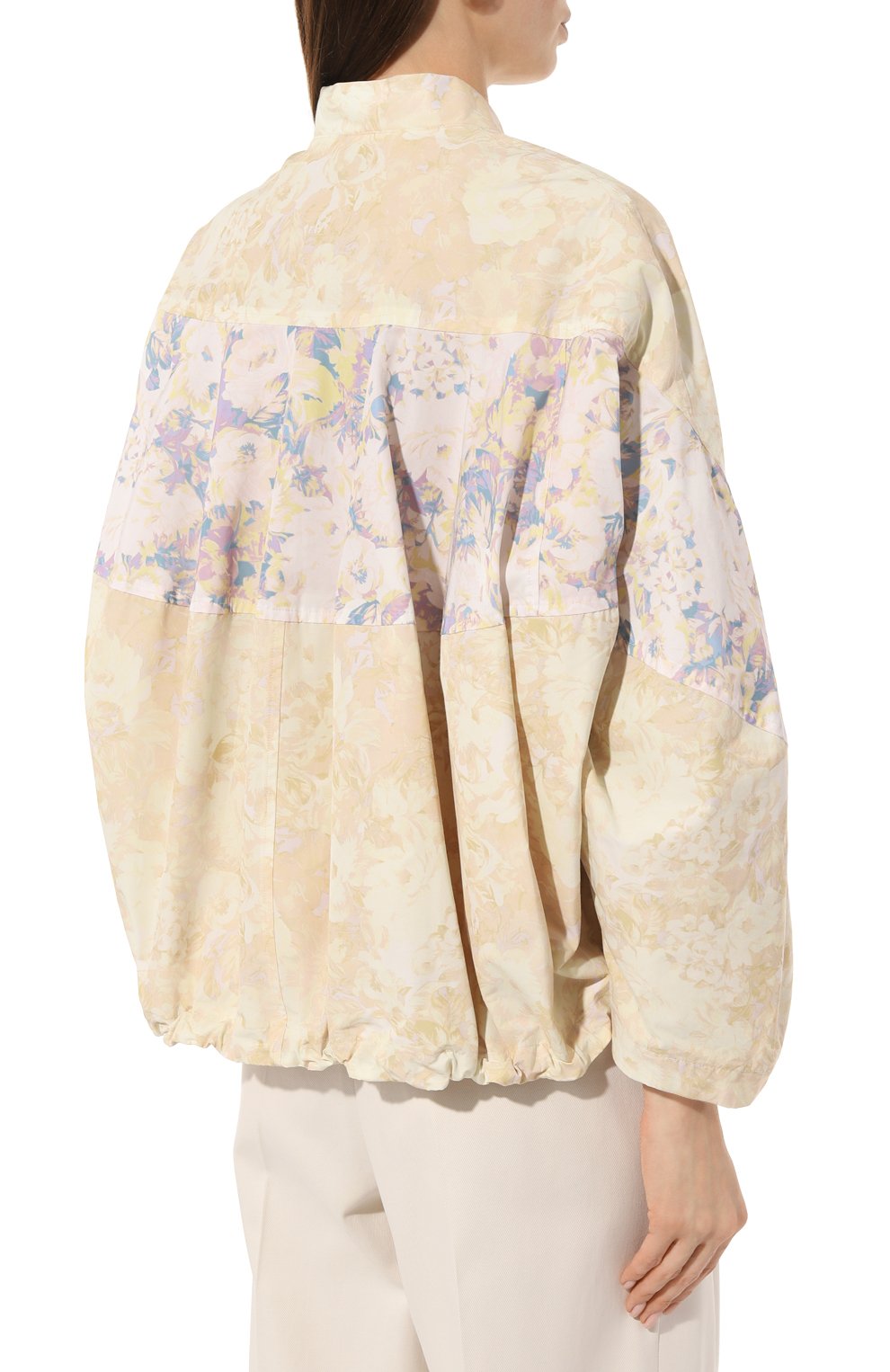 Бомбер DRIES VAN NOTEN кремового цвета по цене 104500 руб., арт. 231-010507-6044, фото 4 Бомбер DRIES VAN NOTEN, арт. 231-010507-6044, фото 4