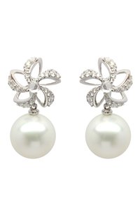 Серьги UTOPIA бесцветного цвета по цене 897000 руб., арт. JGO3BBSS, фото 1 Серьги UTOPIA, арт. JGO3BBSS, фото 1