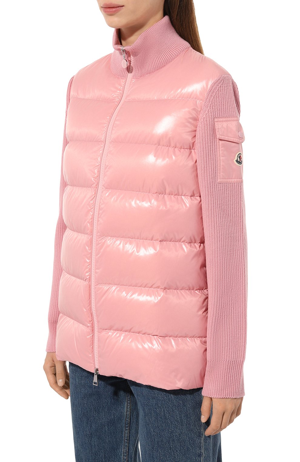 Комбинированный кардиган MONCLER, арт. 9B000-13-M1131, фото 3