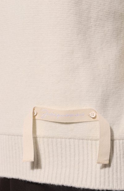 Свитер JACQUEMUS, арт. 22H226KN065/2108WHITE, фото 5