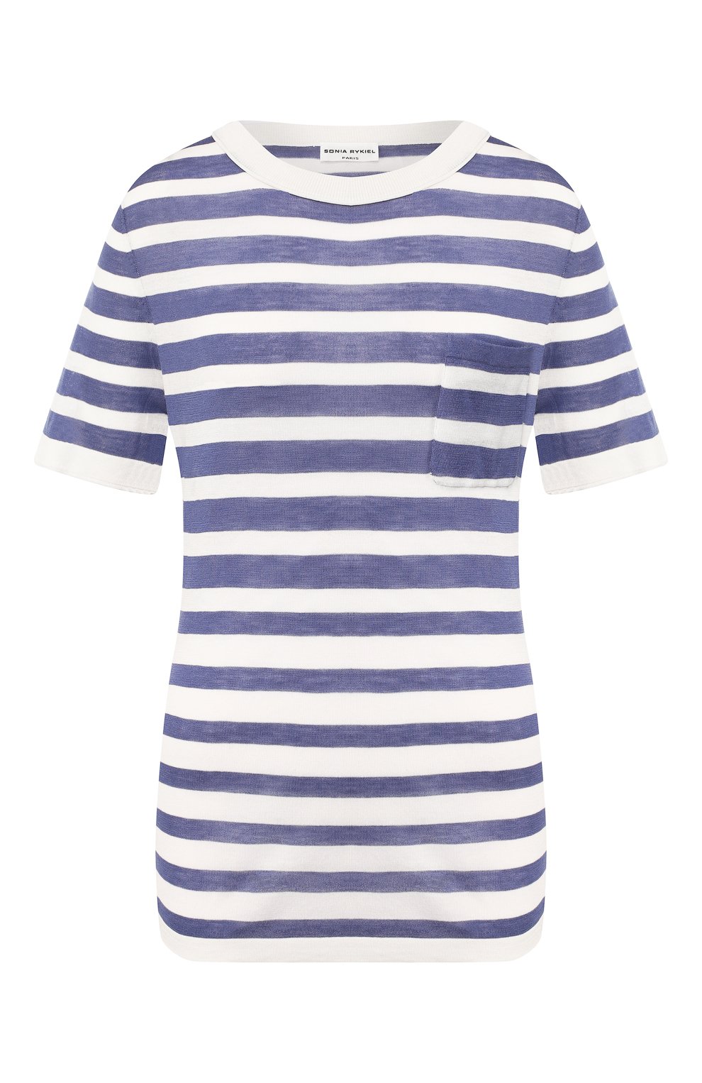 Футболка из смеси шелка и хлопка SONIA RYKIEL, арт. 12675800-FA, фото 1