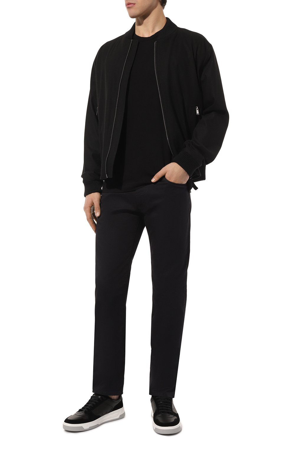 Хлопковая футболка JAMES PERSE, арт. MLJ3311/BLK, фото 2