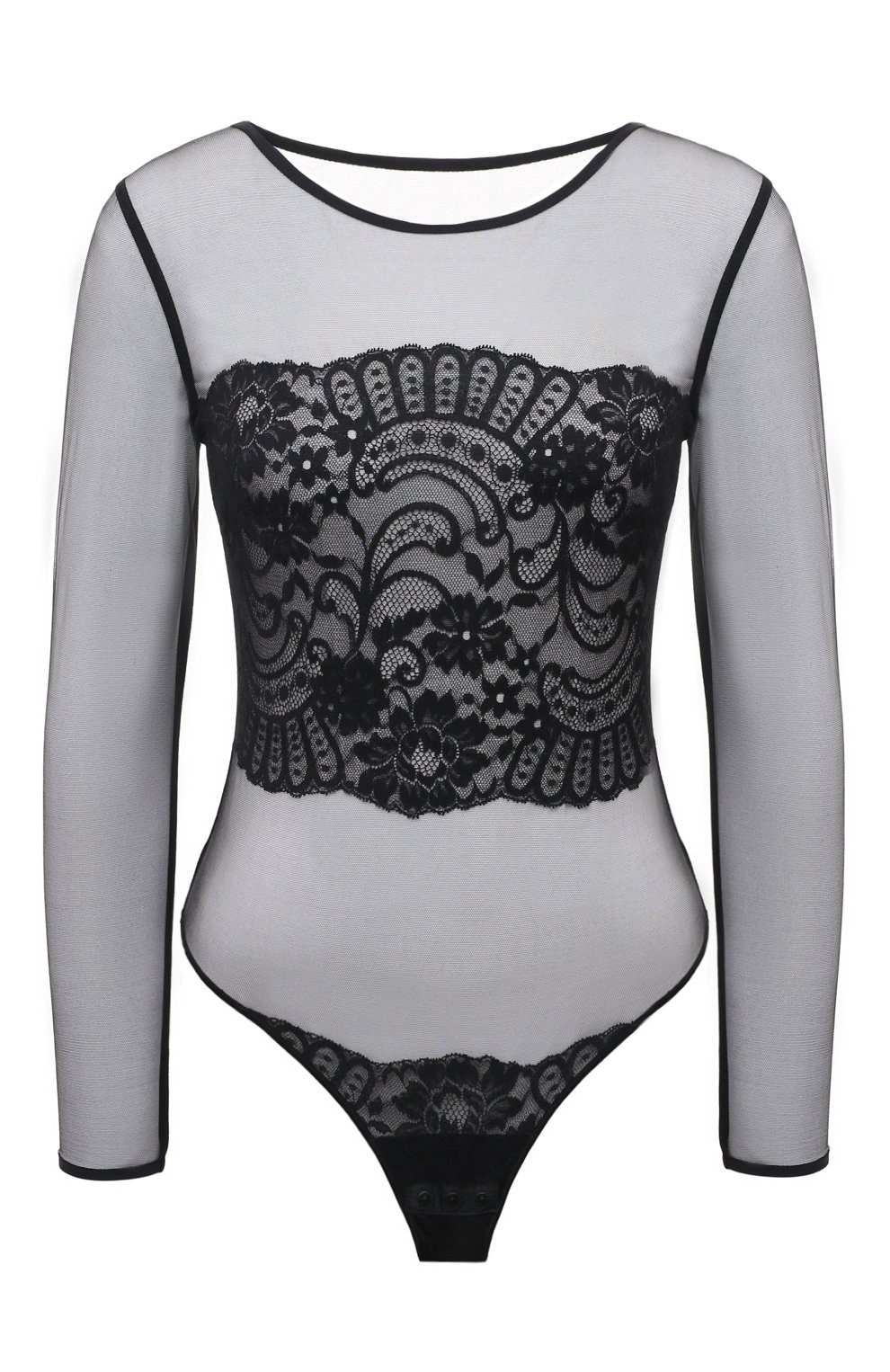 Боди GIANANTONIO PALADINI черного цвета по цене 49300 руб., арт. DB02, фото 1 Боди GIANANTONIO PALADINI, арт. DB02, фото 1