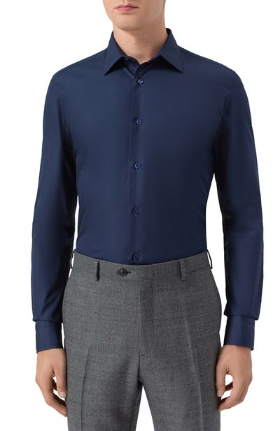 Хлопковая сорочка GIAMPAOLO, арт. 908/TS39326, фото 3