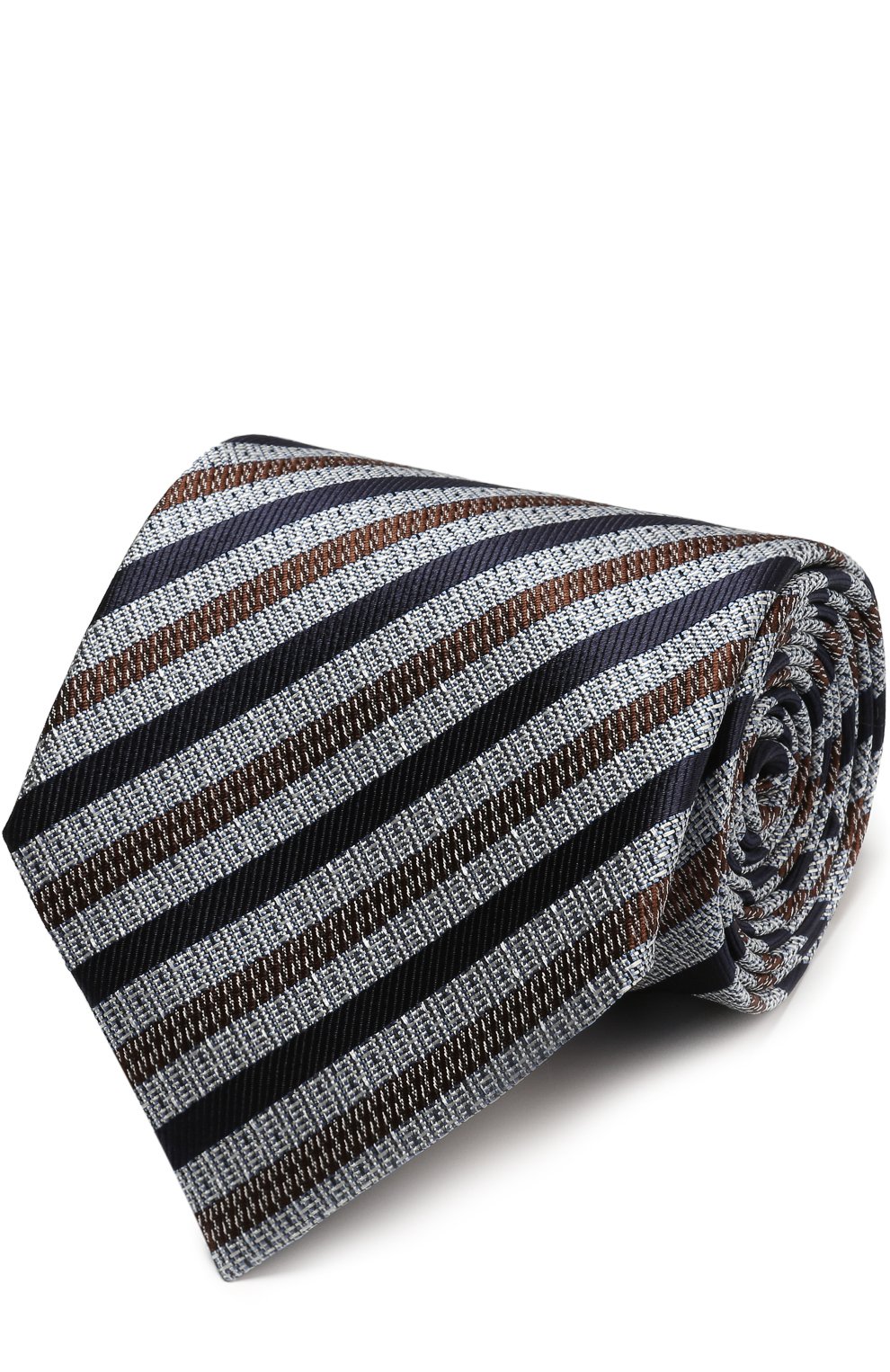 Шелковый галстук с узором ZEGNA, арт. Z9E551XW, фото 1