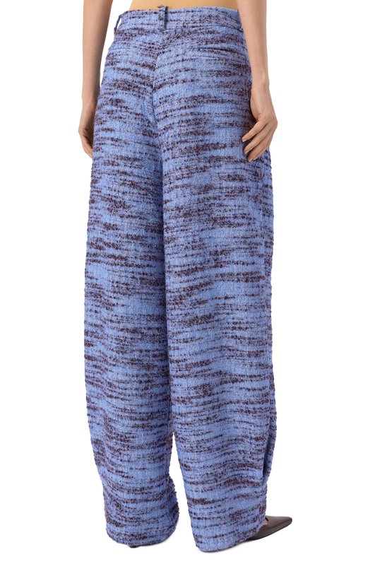 Твидовые брюки ROWEN ROSE PNT_RR285/TWEED Голубой  PNT_RR285/TWEED Фото 4