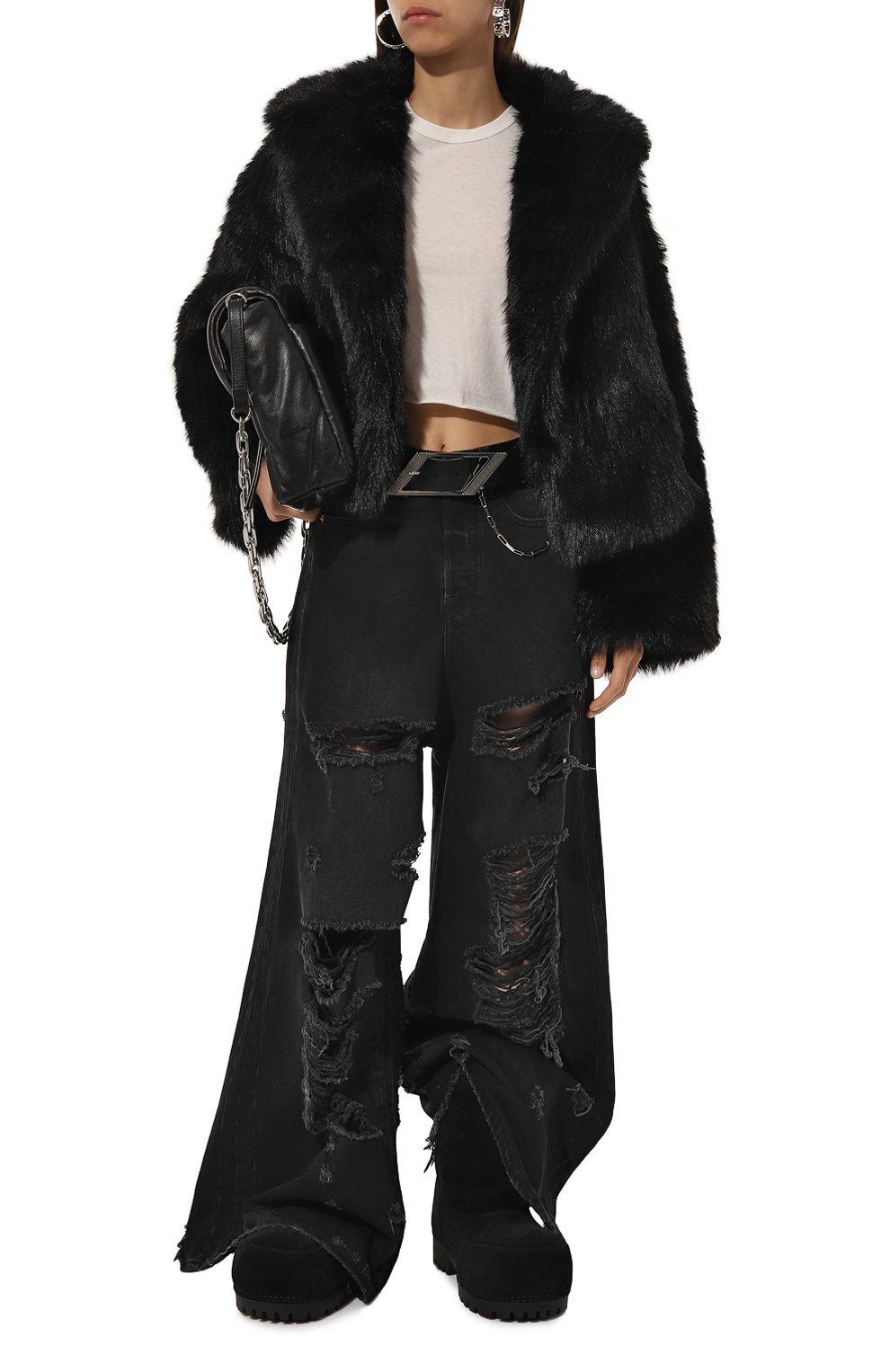 Замшевые сапоги alaska BALENCIAGA, арт. 802174/WBFC1, фото 2