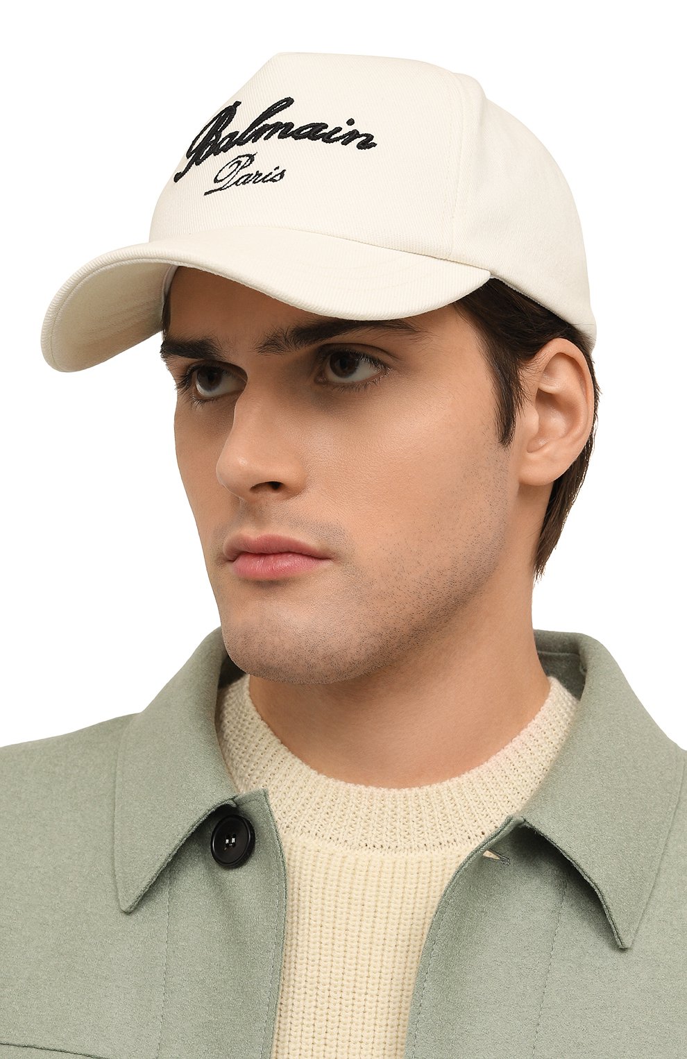 Хлопковая бейсболка BALMAIN, арт. CH1XA231/CD29, фото 2