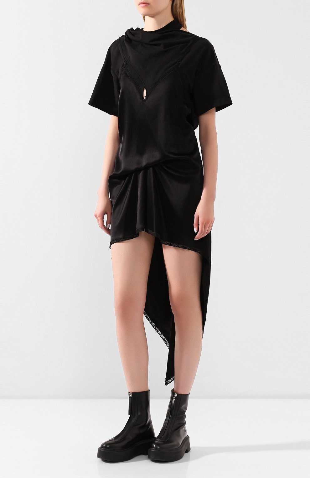 Платье ALEXANDER WANG черного цвета по цене 158500 руб., арт. 1WC1206290, фото 3 Платье ALEXANDER WANG, арт. 1WC1206290, фото 3