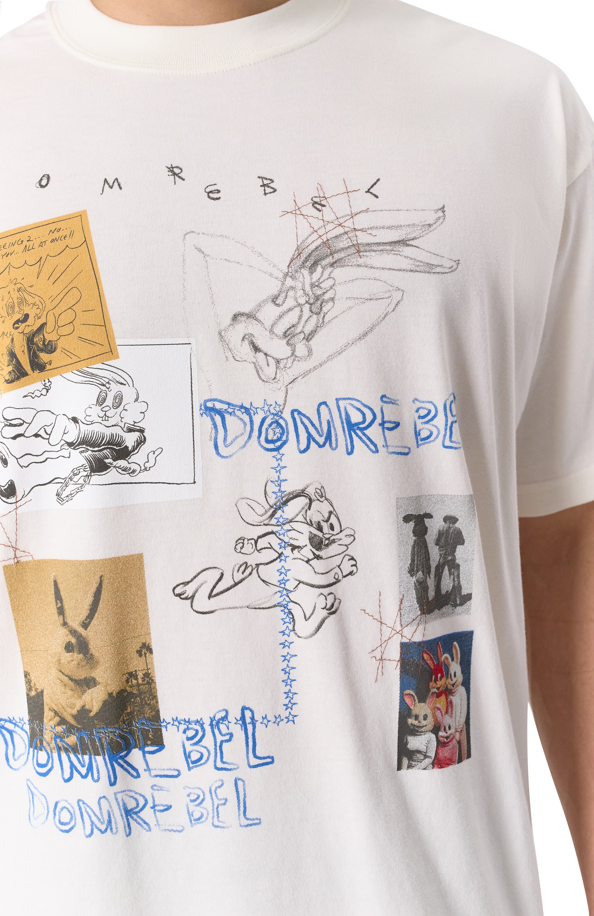 Хлопковая футболка DOMREBEL, арт. RABBIT H0LE/T-SHIRT, фото 5